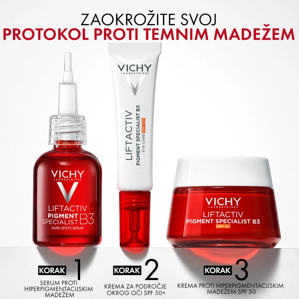 Vichy Liftactiv Specialist B3 Dark Spots, serum proti temnim lisam in gubam za obraz (30 ml)